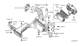 Diagram for Infiniti QX80 Mass Air Flow Sensor - 22680-7S00A