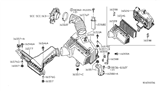 Diagram for Infiniti JX35 Air Filter - 16546-74S00