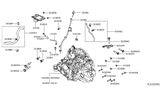 Diagram for 2013 Infiniti JX35 Oil Cooler Hose - 21621-JA50A