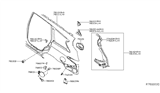 Diagram for 2017 Infiniti QX60 Fender - G8100-9NBMA