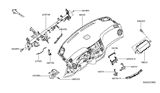 Diagram for 2014 Infiniti QX60 Air Bag - 98515-3JA8A