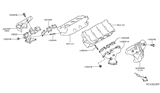 Diagram for Infiniti Exhaust Manifold - 14002-JA10A