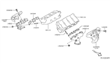 Diagram for Infiniti Exhaust Manifold - 14002-1AA0A