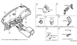 Diagram for 2020 Infiniti QX60 Body Control Module - 284B1-9NR1A