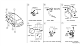 Diagram for Infiniti QX60 TPMS Sensor - 40700-9DJ0A