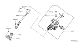 Diagram for Infiniti Steering Column - 48810-3JA1A