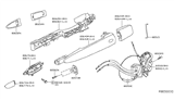 Diagram for 2019 Infiniti QX60 Door Handle - 80641-3JA0B