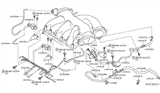 Diagram for 2017 Infiniti QX60 Canister Purge Valve - 14930-JA10E