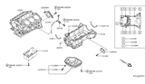 Diagram for 2018 Infiniti QX60 Dipstick Tube - 11150-6KA0A