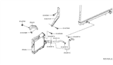 Diagram for Infiniti QX60 Oil Cooler Hose - 21636-9PF2A