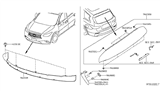 Diagram for Infiniti Spoiler - 96033-3JA0A