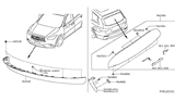 Diagram for Infiniti Spoiler - 96032-9NC0A