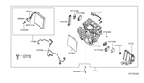 Diagram for 2019 Infiniti QX60 Cabin Air Filter - 27277-3JC3B