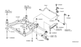 Diagram for Infiniti Sway Bar Bracket - 54614-3JA0A