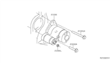 Diagram for 2014 Infiniti QX60 Starter Motor - 23300-3KY0A