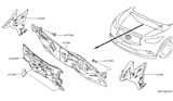 Diagram for 2015 Infiniti QX60 Dash Panels - 67810-3JV0A