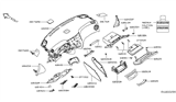 Diagram for 2017 Infiniti QX60 Glove Box - 68510-9NB1A