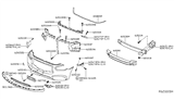 Diagram for 2020 Infiniti QX60 License Plate - 96210-9NC0A