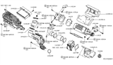 Diagram for 2016 Infiniti QX60 Intercooler - 14461-3KY0A