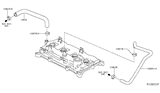 Diagram for Infiniti QX60 PCV Hose - 11823-3KY0B