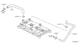 Diagram for 2015 Infiniti QX60 PCV Hose - 11823-3KY0B