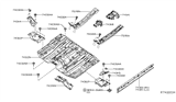 Diagram for Infiniti Floor Pan - 74312-3JA1F