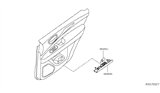 Diagram for 2016 Infiniti QX60 Dome Light - 26420-3JA0B