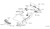 Diagram for Infiniti QX60 Engine Cover - 75890-9NB1B