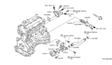 Diagram for Infiniti QX60 Water Pump - 21010-3TA0B