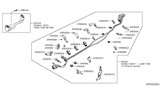 Diagram for 2015 Infiniti QX60 Battery Cable - 297A0-3JV0A