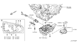 Diagram for 2014 Infiniti QX60 Automatic Transmission Filter - 31728-3YX0A