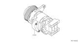 Diagram for 2016 Infiniti QX60 A/C Compressor - 92600-3JV0A