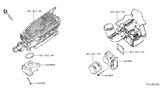 Diagram for 2015 Infiniti QX60 Throttle Body - 16119-3JA0C