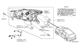 Diagram for 2016 Infiniti QX60 Headlight Bulb - 26261-9B90A