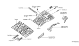 Diagram for 2017 Infiniti QX60 Floor Pan - 74514-3JV0A