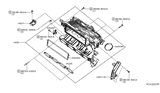 Diagram for 2014 Infiniti QX60 Intake Manifold Gasket - 14035-3TA0B