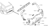 Diagram for 2018 Infiniti QX60 Door Handle - 90940-3JA0B