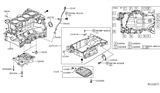 Diagram for Infiniti QX60 Dipstick - 11140-3KY0A