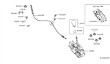 Diagram for 2015 Infiniti QX60 Shift Cable - 34935-3JV0A