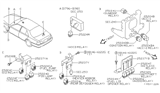 Diagram for Infiniti I35 Relay - 25230-79961