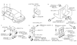 Diagram for Infiniti G20 Relay - 25230-79961