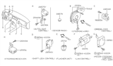 Diagram for 1998 Infiniti Q45 Light Control Module - 28575-4P500