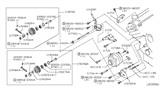 Diagram for 1998 Infiniti Q45 Timing Belt Idler Pulley - 11927-1P101