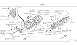 Diagram for 1998 Infiniti Q45 Cylinder Head - 11090-6P123