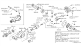 Diagram for Infiniti M45 Differential Seal - 38342-P9010
