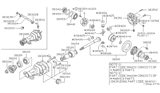 Diagram for Infiniti M35 Differential Seal - 38342-P9010