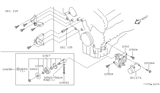 Diagram for 2000 Infiniti Q45 Idler Pulley Bolt - 11948-1P102