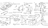 Diagram for Infiniti J30 Knock Sensor - 22060-30P00