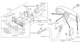 Diagram for Infiniti J30 Instrument Panel Light Bulb - 24860-2P200