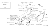 Diagram for 1999 Infiniti Q45 Coolant Reservoir Hose - 21741-4P000